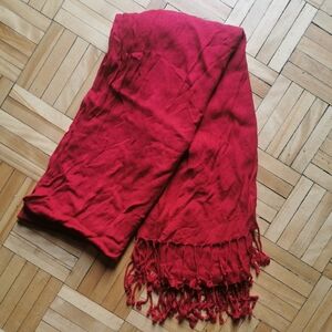 Vintage Red Wrap/Shall/Scarf